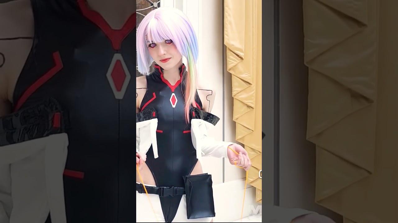 Subscribe for more cosplay! @cosplay.kenna as Lucy from Edgerunners #anime #katsucon #cosplay