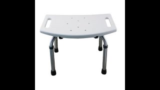 【MedGear 美而】Tool Free Adjustable Shower Seat 免工具無靠背洗澡椅