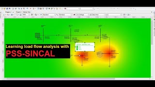 pss sincal load flow analysis