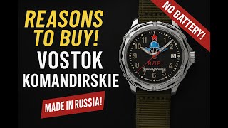 Don't Buy a Vostok Komandirskie watch Until You Watch This!