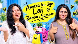 Amara Ke Ghar Aaye Kuch Zaroori Samaan Leke 🛍️ | Aaj Banaye Mazedaar Aloo Anday 🍳 | Daily Family