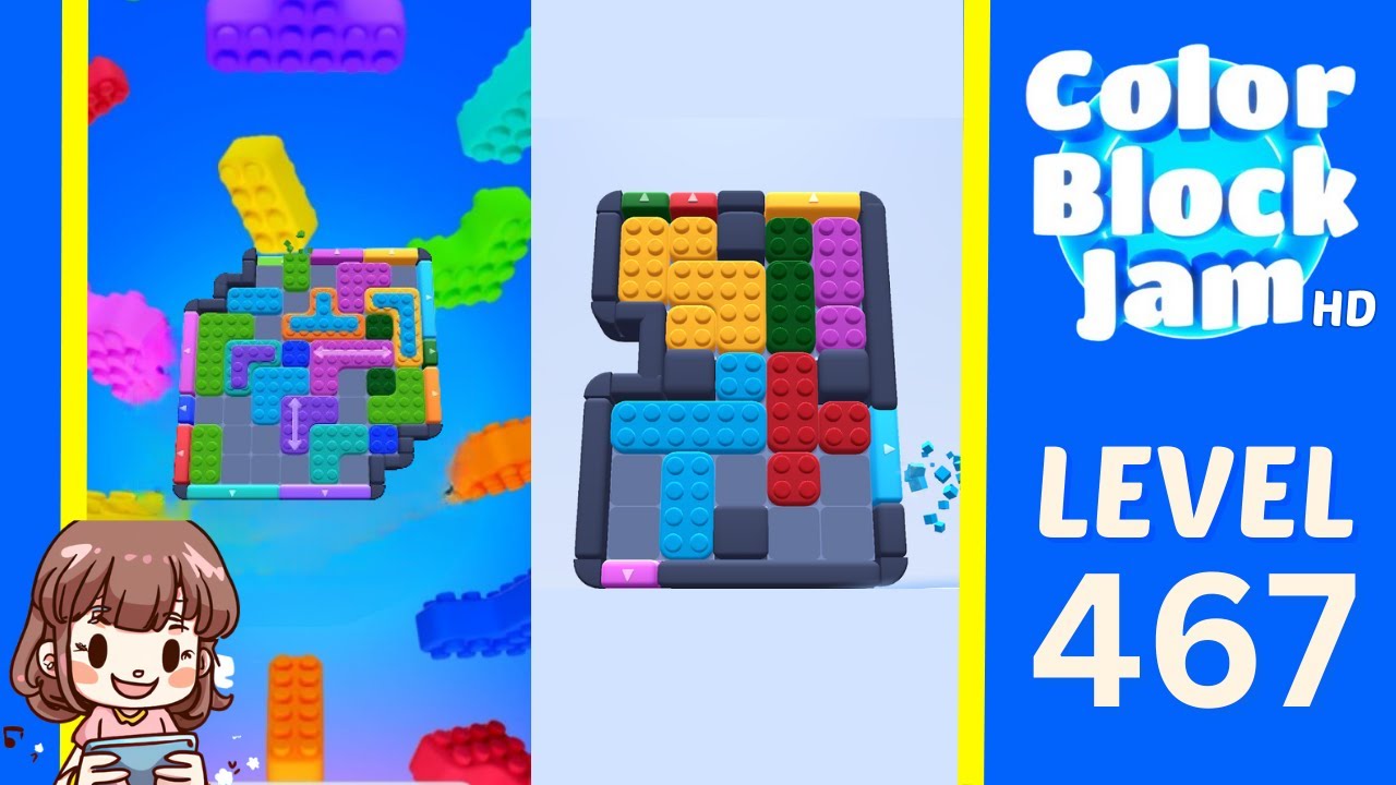 Color Block Jam Level 467 Solution Walkthrough - YouTube