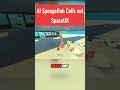 AI Spongebob Calls out SpaceUK #geometrydash #spaceuk #gd #spongebob #aisponge #shorts #funny #ai
