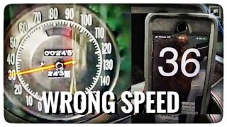 My Speedometer Reads Wrong No Matter What I Do