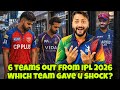 6 Teams Out From IPL 2026! Which Elimination gave you biggest shock? MI, CSK, PBKS, KKR, DC &amp; LSG 