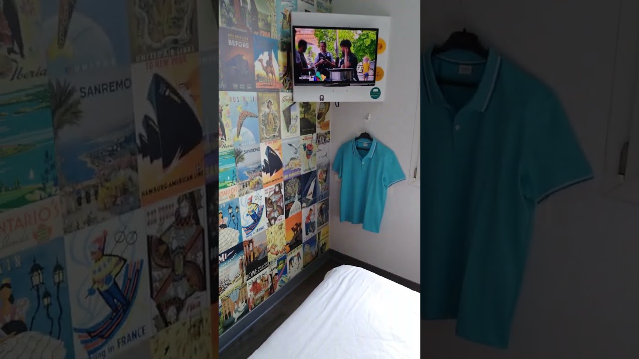 Обзор недорого отеля с хорошим расположением hotelF1 Paris Porte de Châtillon Париж 2024🇫🇷 