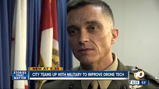 City of San Diego teams up with military to advance drone technology