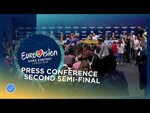 Eurovision Song Contest 2018 - Press Conference - Second Semi-Final