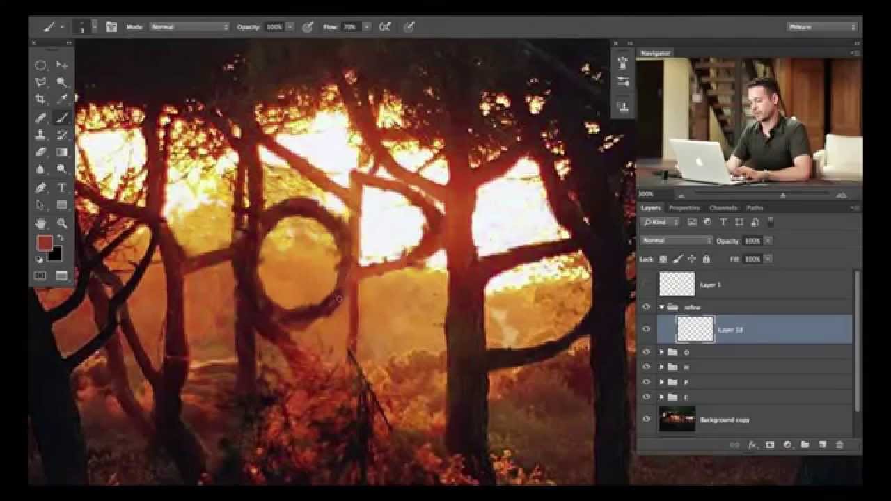 Using The Clone Stamp Creatively in photoshop for beginner | Photoshop tutorial