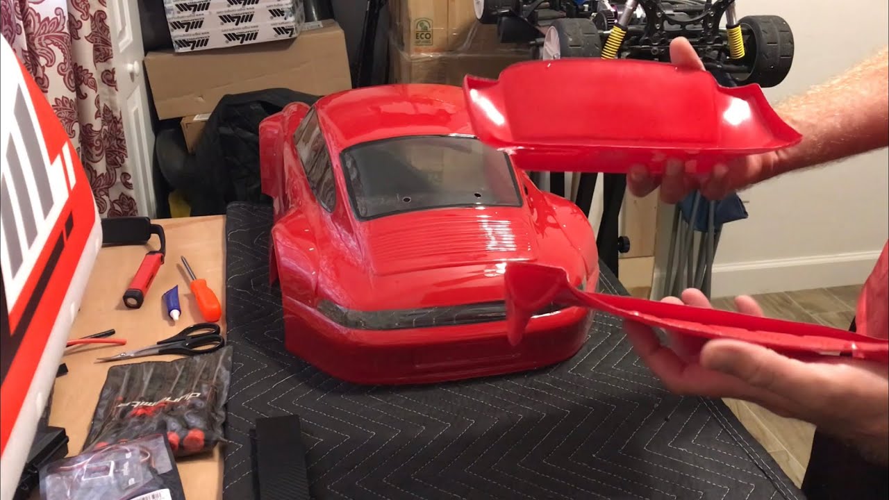 RC FG Porsche 911 GT3 RS 1/5 Racing - YouTube