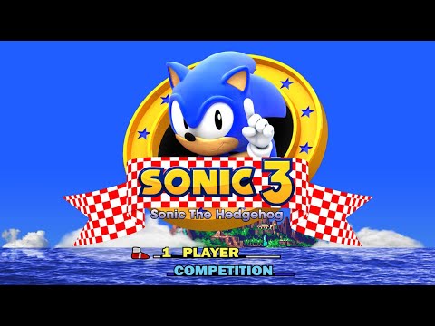 Beating Sonic 3 (MEGA DRIVE) with all the Emeralds & without dying