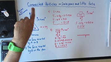 Mechanics AS MacMaths. Connected Particles (part e)