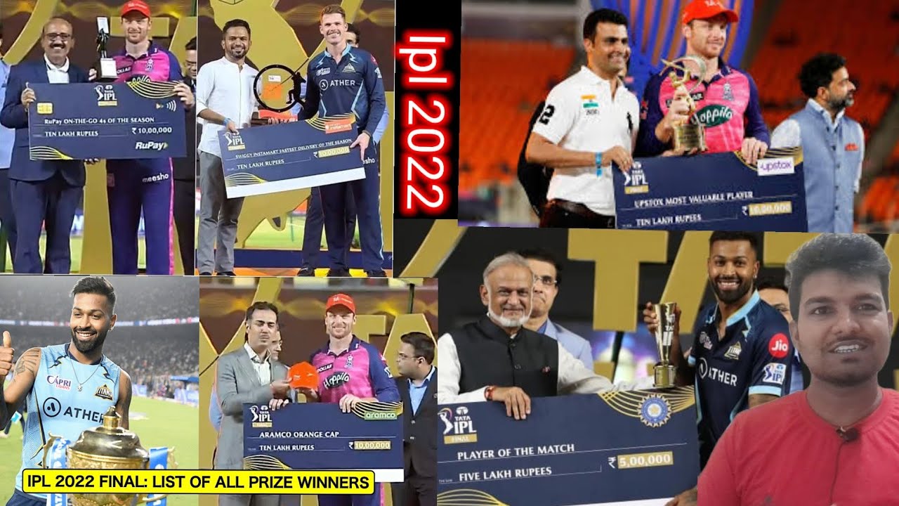 TATA IPL 2022 Award ceromony ||All Award winner players and prize money 