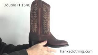 Double H Soft Toe 12" Work Western Boot Style 1546