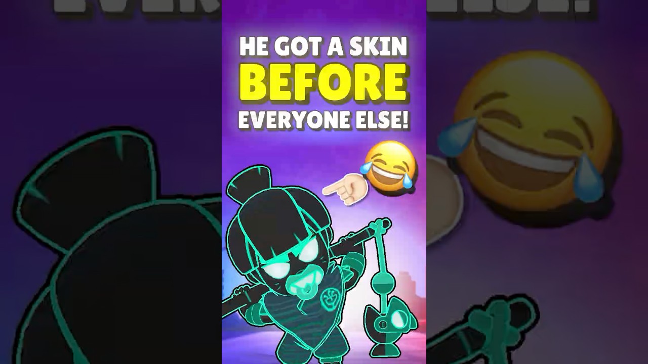 Nori stealing skins from THESE brawlers 😭 #brawlstars #supercell #shorts