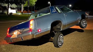 My New Car! (Finally on hydraulics) 1987 Oldsmobile Cutlass Supreme Lowriders
