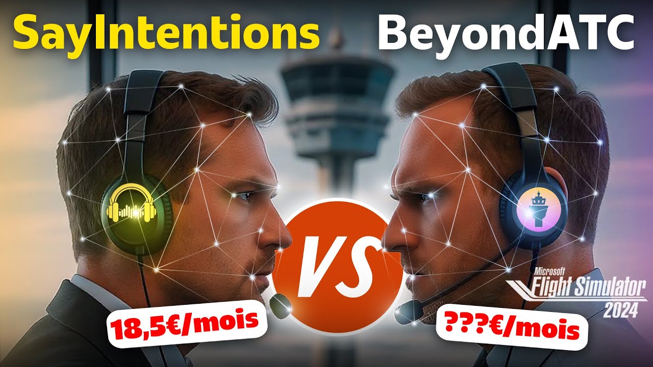 SayIntentions VS BeyondATC 🎧: Un grand gagnant ? ATC IA MSFS2024