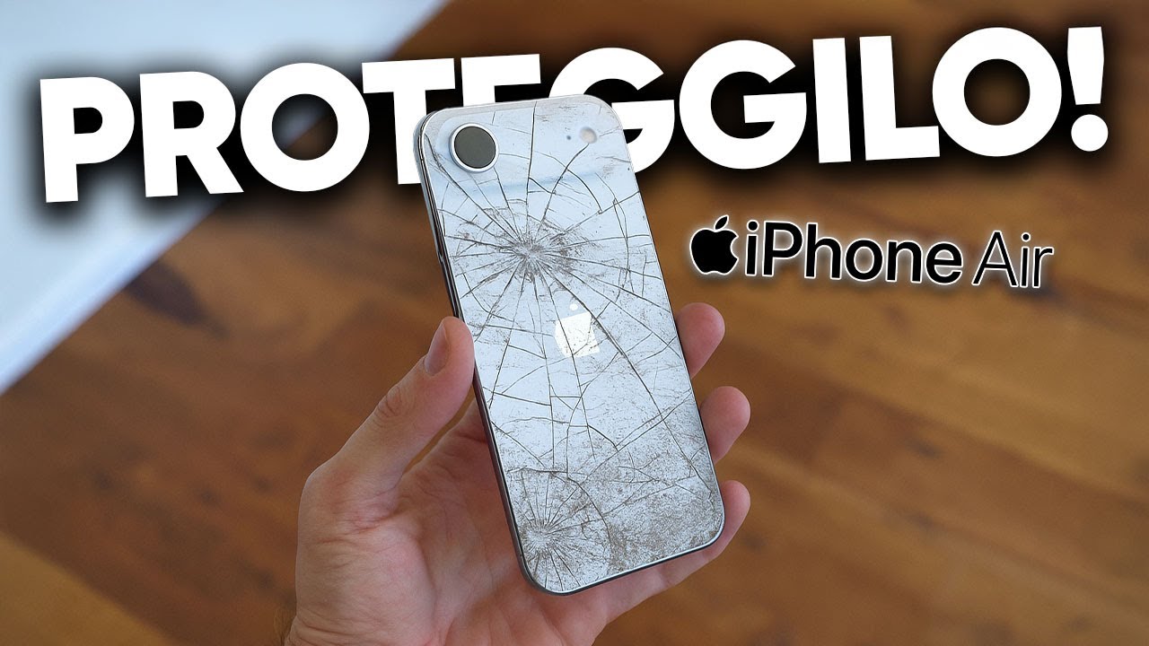 IPHONE AIR è FRAGILE? Ecco COME PROTEGGERLO! ⚠️