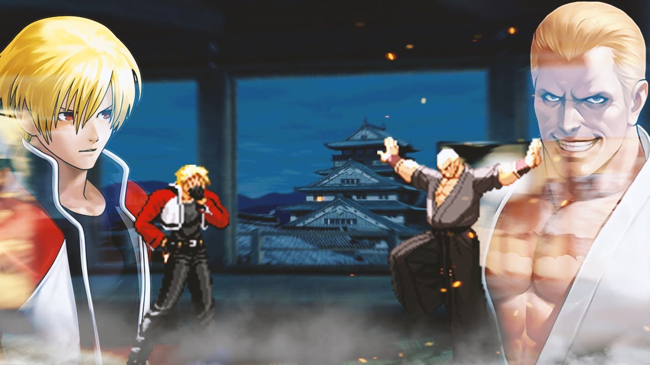 Blaze Rock vs Rashou Mon Geese Howard. King of Fighters MUGEN Multiverse