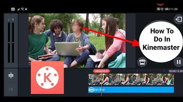 How To Blur A Object Face In A Video  From Kinemaster