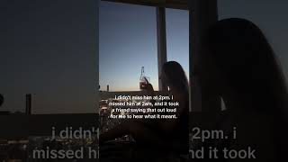 i did not miss him at 2pm #love #loneliness #riadms