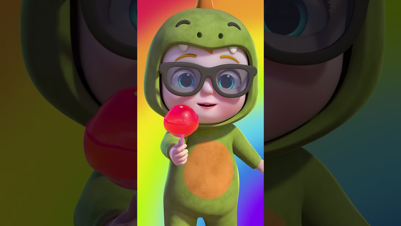 Learn Color With Lollipops | Halloween | Nursery Rhymes & Kids Songs  | NuNu Tv