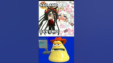 Pizza tower reacts to cursed gacha life images #cursed #pizzatower #shorts #roadto1ksubs