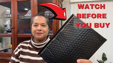 Fuxury Bubble Mailers 6x10" 100 Pack Black Padded Envelopes Usable Size 6x9" Thick Mailing