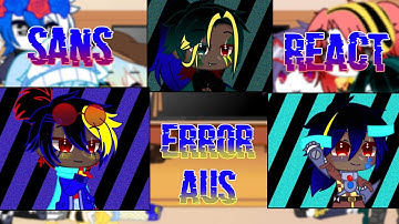 sans Aus react to error sans A