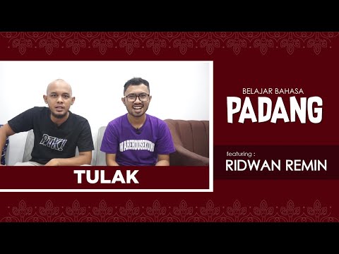 RIDWAN REMIN Belajar Bahasa Padang "saya suka makan indomie di Padang"