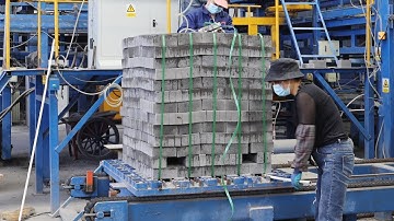 Block cubing machine, pelletizing machine, block clamp machine, block cuber, automat Palletizer