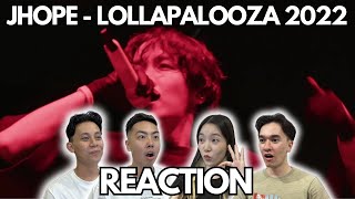 j-hope 'Base Line' & 'BTS Cypher Pt.1' & '항상 (HANGSANG)' @ Lollapalooza 2022 REACTION!!