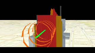 3D LiDAR Line-of-Sight Check: Real Terrain Flythrough Austin TX | GridVisio