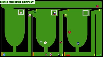 Marble Race Beat The Keeper Marble Race Alternative Game Style in Algodoo