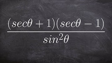 Applying the pythagorean and quotient identities to simplify a trig expression