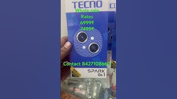 Techno spark go 1 !!