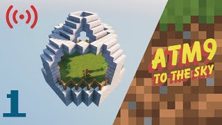 Minecraft All the Mods 9 To the Sky Day 1 - Back to Basics