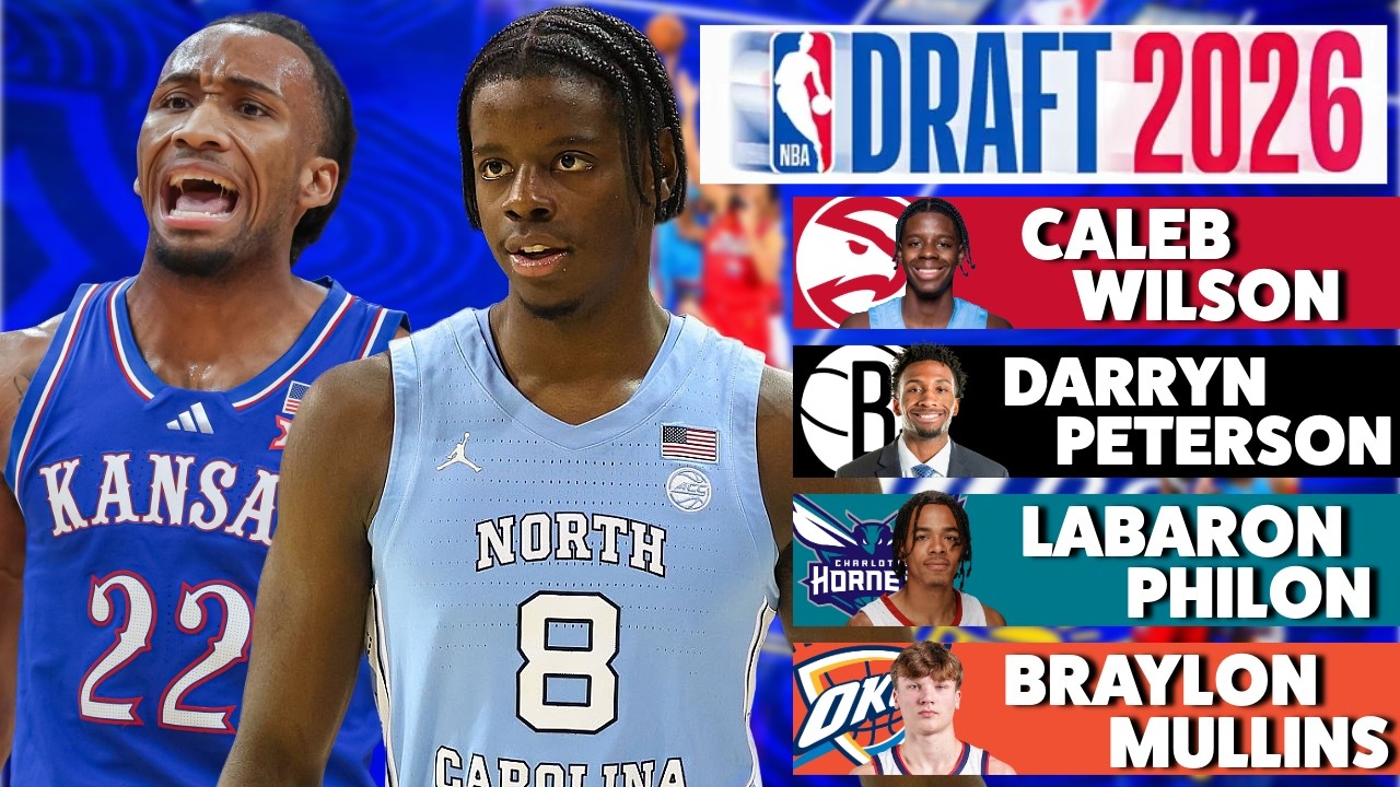 2026 NBA MOCK DRAFT DARRYN PETERSON FALLS