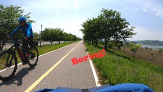 Day 7 Cycling These Long Straight Sections Does Become A Little Boring Pt37