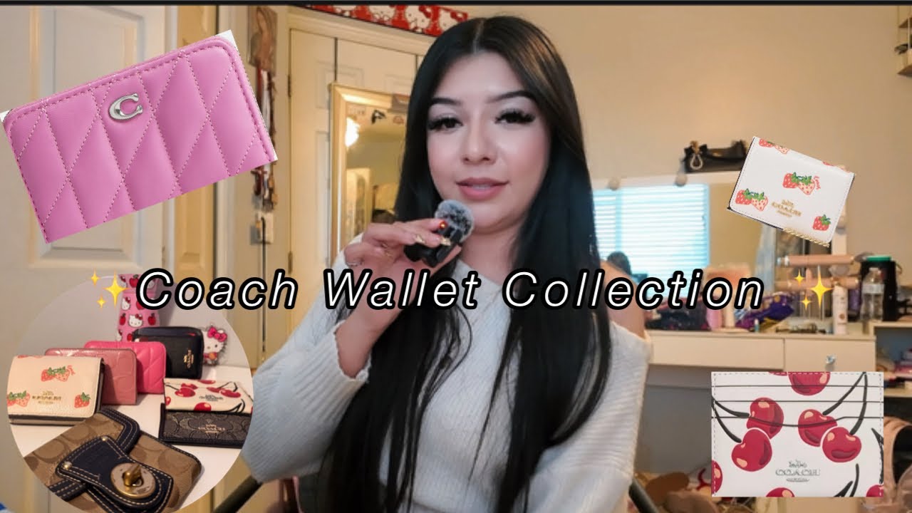 Coach Wallet Collection