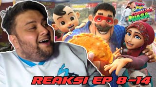 Reaksi Papa Pipi Terpaling Puasa Ep 8-14