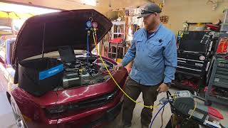 Mechanics' review and demo of AC Vacuum Pump Mechanics' review and demo of AC Vacuum Pump