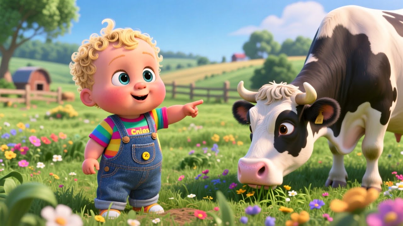 Baby Learns 123 Farm Fun 🚜🌾 | Fun Counting Song for Kids