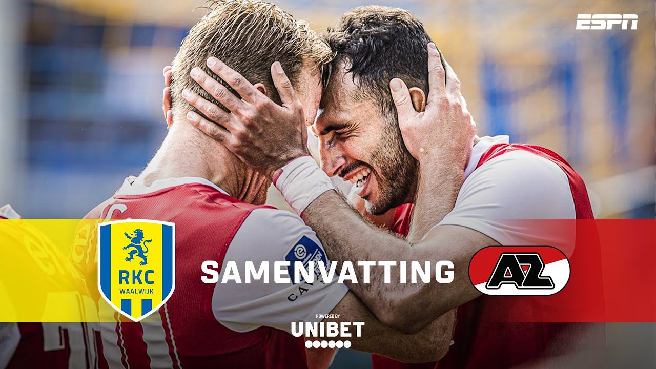 Vangelis Pavlidis is GOUD waard voor AZ! 🏅 | Samenvatting RKC Waalwijk - AZ