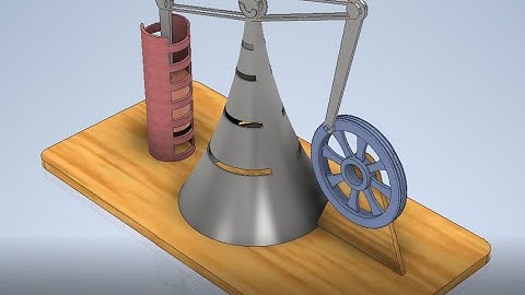AutoDesk Inventor: Beam Engine Mechanism