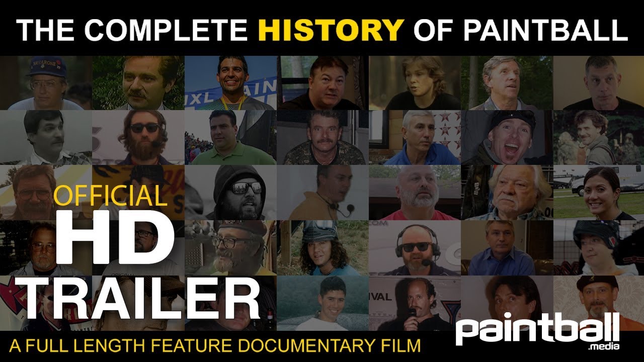 The Complete History Of Paintball | Official Trailer | Full HD | Paintball.Media