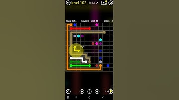 How To Solve Flow Free Bridges 13x13 Mania Pack Level 102 Board Walk Through Solution Walkthrough