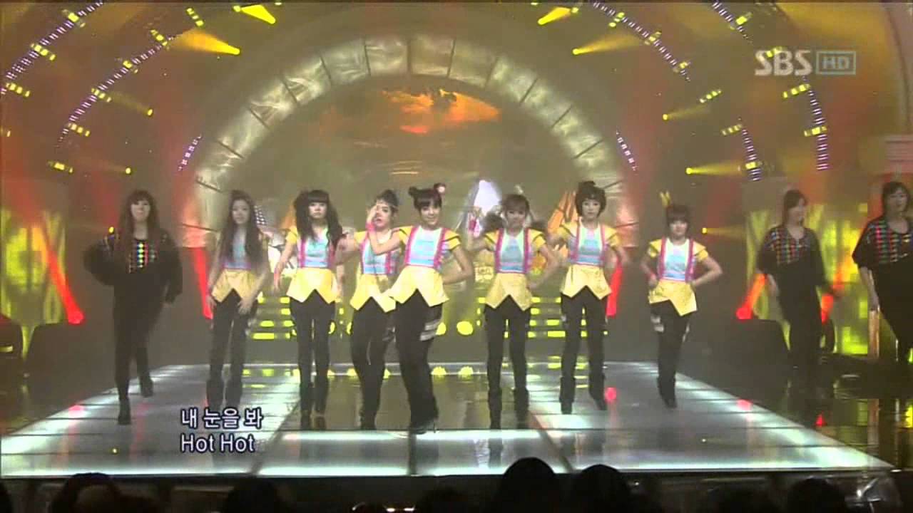 T-ara - yayaya (tiara-yaya) @ SBS Inkigayo popular song 101212