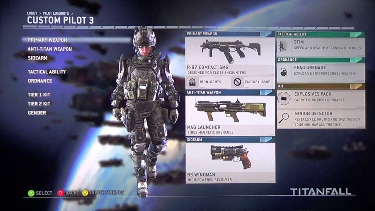 Titanfall Class Setup Guide