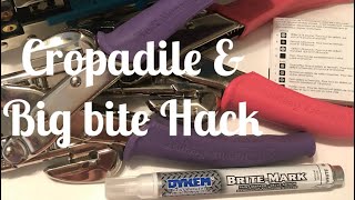 Cropadile and big bite hack to help see and get the settings correct #hack # cropadile #bigbite 